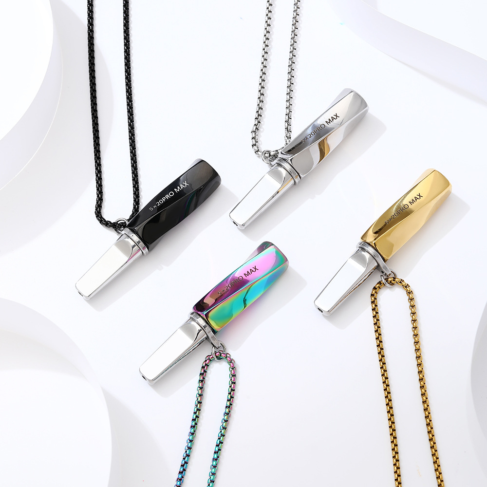 Vaping Air - Collar Inhalador de Acero Inoxidable con
