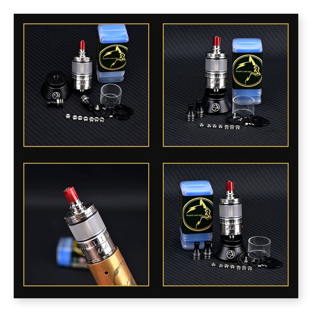 Vaping Air - Atomizador Rebuildable Wolfcoolvape NOLA RTA de