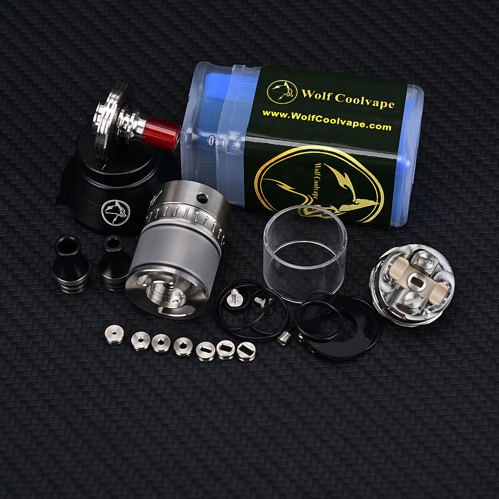 Atomizador Reconstruible Wolfc - Vaping Air reseña y precio