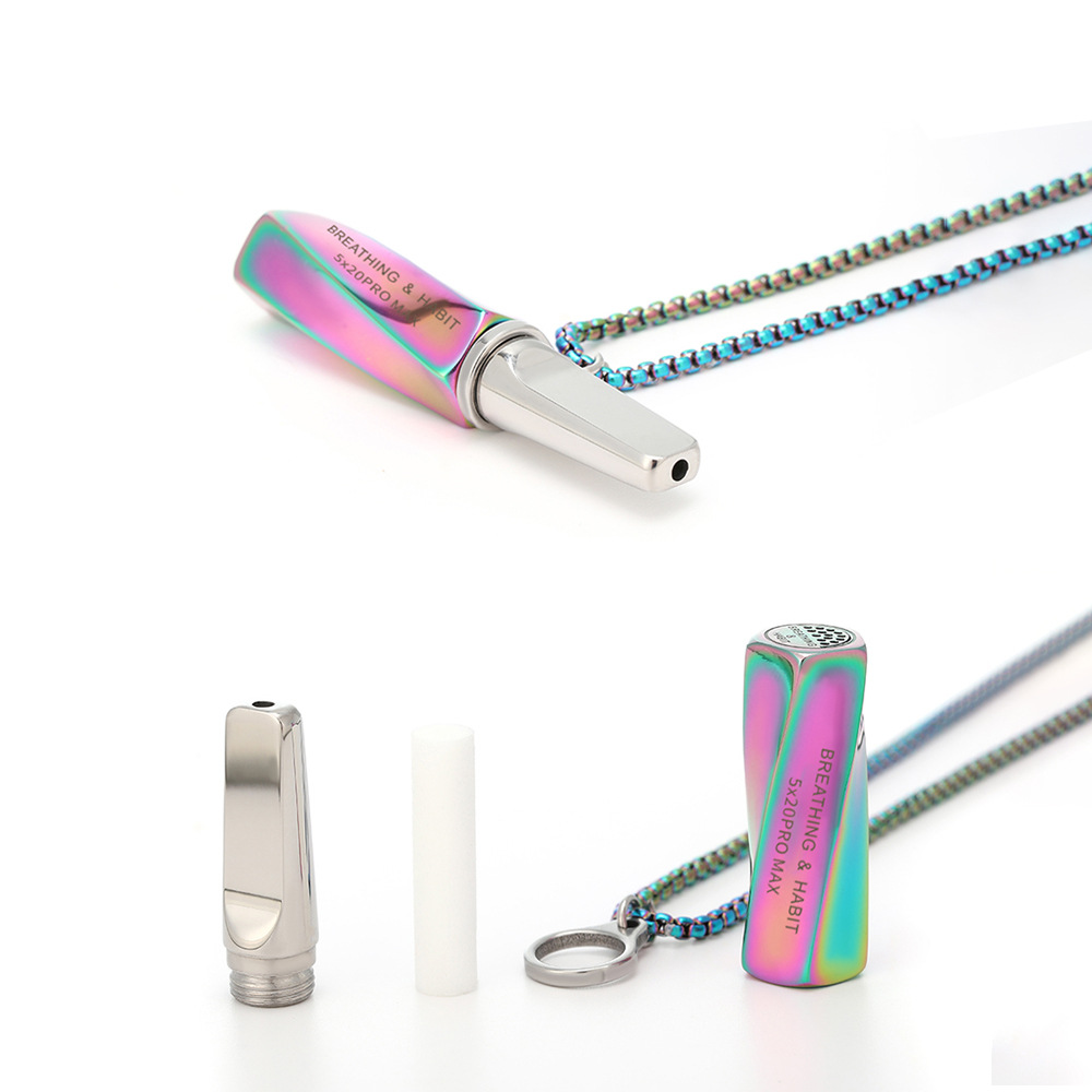 Collar Inhalador de Acero Inox - Vaping Air reseña y precio