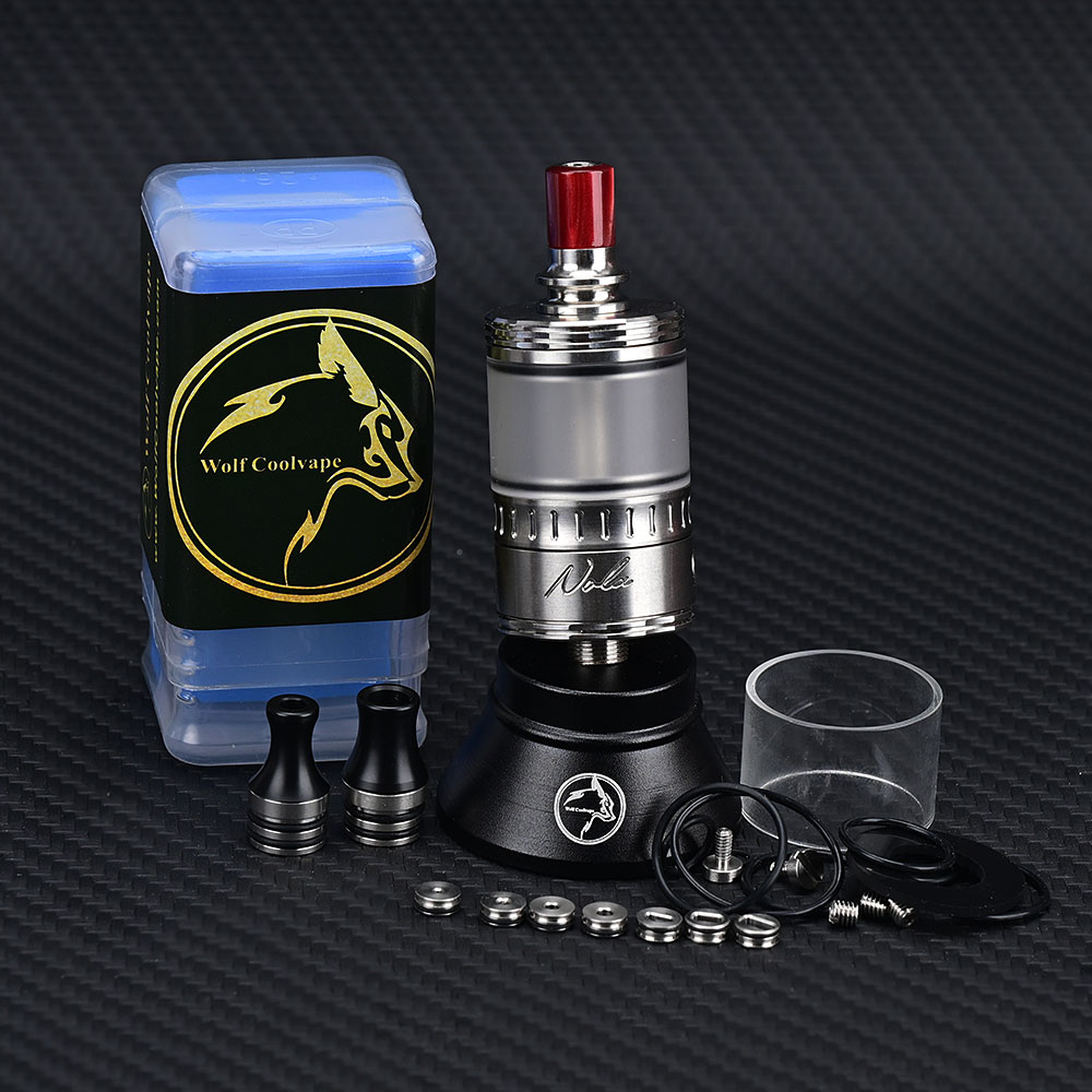 Atomizador Rebuildable Wolfcoo - Vaping Air reseña y precio